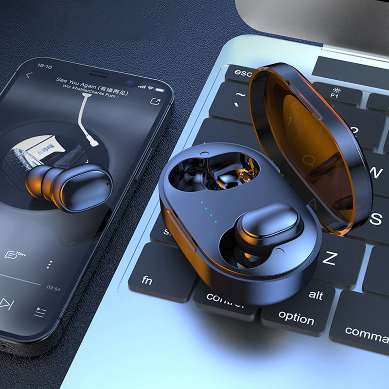 A6R TWS Mini Wireless Bluetooth Headset Low Delay In-ear Earphone Sports Headphone with Charging Case A6R TWS Mini Wireless Bluetooth Headset Low Delay In-ear Earphone Sports Headphone with Charging Case